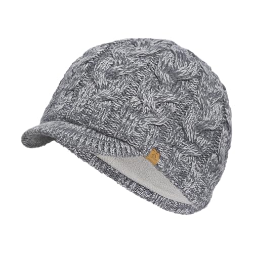 Adidas Womens Beanie with Brim – Crystal Brimmer Winter Hat
