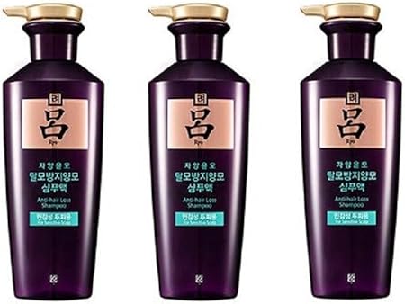 Amazon 呂 リョ Ryoe リョ滋養潤毛脱毛防止シャンプー180mlx3 漢方ヘアーパック韓国大人気シャンプー呂 毛髪パック呂 滋養潤毛 Series 海外直送品 敏感性頭皮用400ml 3 リョ ビューティー 通販