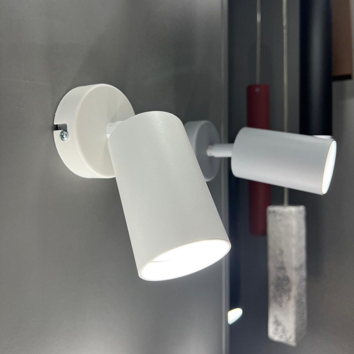 FARETTO DA SOFFITTO PLAFONIERA PER ESTERNO CILINDRICO IN ALLUMINIO ROSSO RUGGINE CON ATTACCO Gu10 Eleganza Ed Efficienza Energetica 89803186