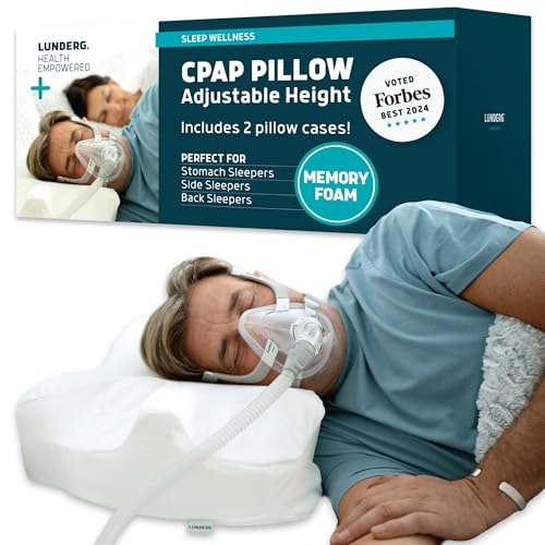 Lunderg CPAP Pillow for Side Sleepers