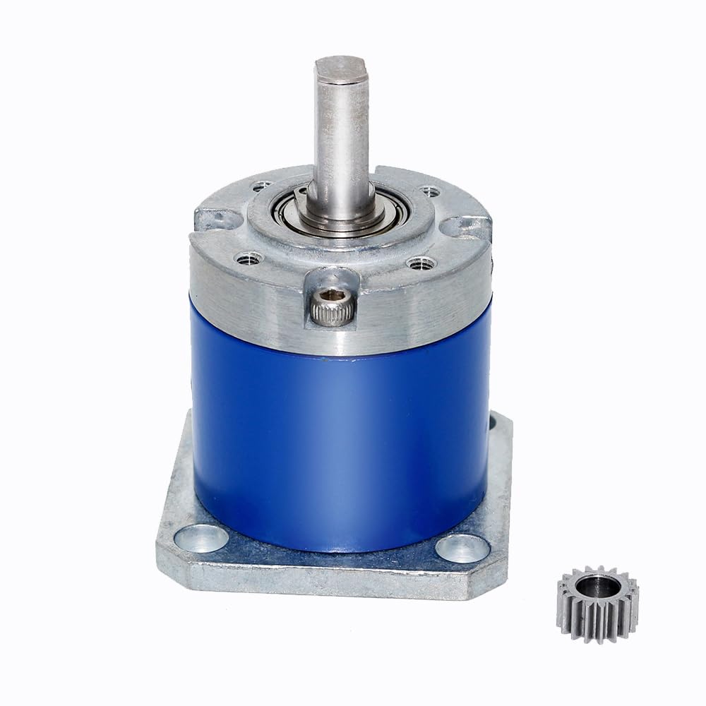 Reductor de engranaje planetario de 42mm, entrada de 5mm for motor paso a paso Nema17, caja de cambios reductora de motor planetario de 36MM (Size : 51 to 1)