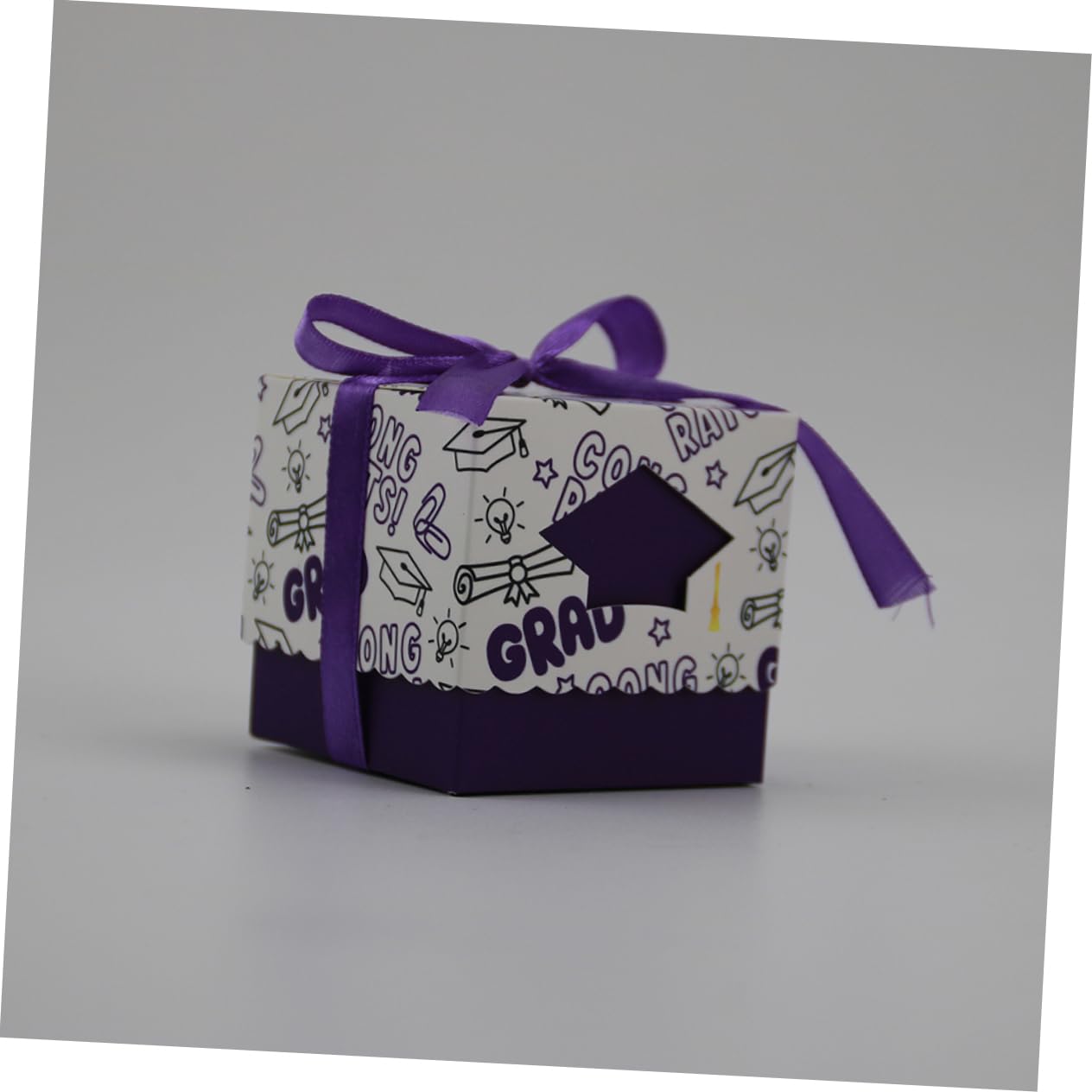 COLLBATH 50 Stück Bonbonschachteln Zum Schulabschluss Gastgeschenke Aus Papier Süßigkeitenboxen Für Party Leckerliboxen Zur Abschlussfeier