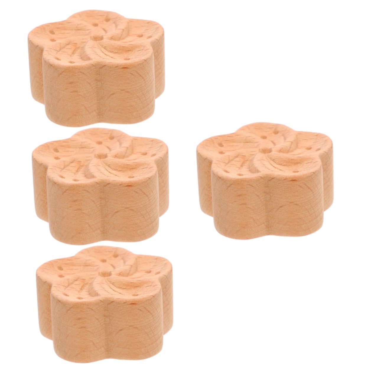 ULTECHNOVO Diffusore Di Fragranze Per Auto Compatto in Legno 4 Pezzi