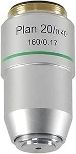 Microscope Kit RMS Thread 160/0.17 4X 10X 20X 40X 60X 100X Biological ...