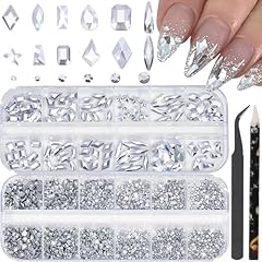 2# Silver Nail Rhinestones