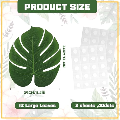 Feuilles de palmier artificielles pour sublimer un anniversaire