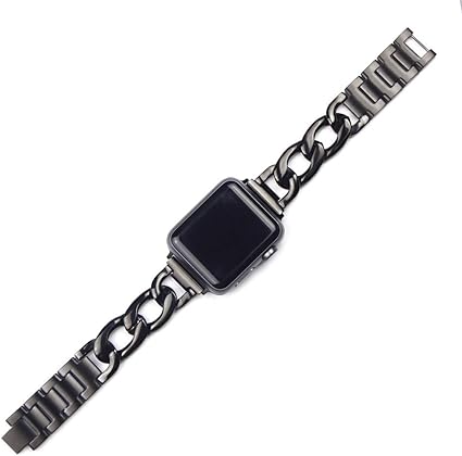 ユグドラシル Apple Watch専用 38mm 40mm 42mm 44mm マット チェーン バンド ブレスレット ベルト 交換用 ブラック 黒 Series6 5 4 3 Se アップルウォッチ サードパーティ コンパチブル 腕時計用 38 40ｍｍ ブラック Amazon Co Jp