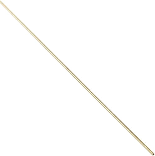 Vista 14 de K&S 8163 Varilla redonda de latón, 3/32" de diámetro exterior x 12" de largo, 1 pieza, fabricada en los Estados Unidos