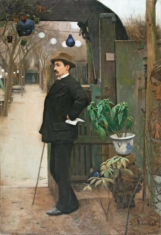Tableaux Graffiti Art Mural Portrait Miquel Utrillo Poster Moderne Décoration 60x90