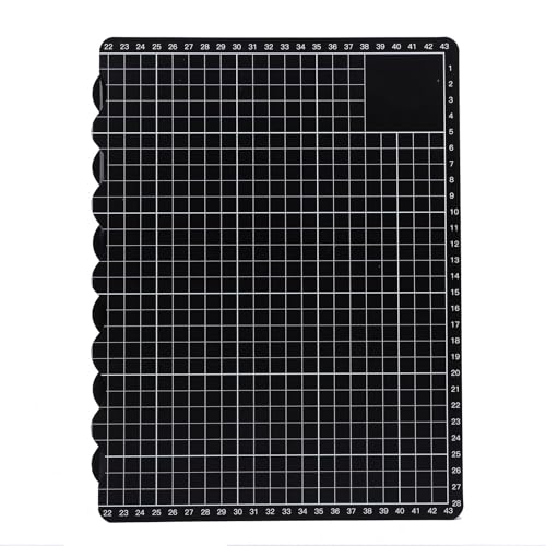 Tapete de corte autocurativo de PVC TOPINCN con superficie lisa 4