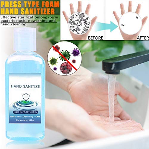 OOEOO 1 Pack Free Wash Hand Sanitizer,Wash Free Hand Spray Gel