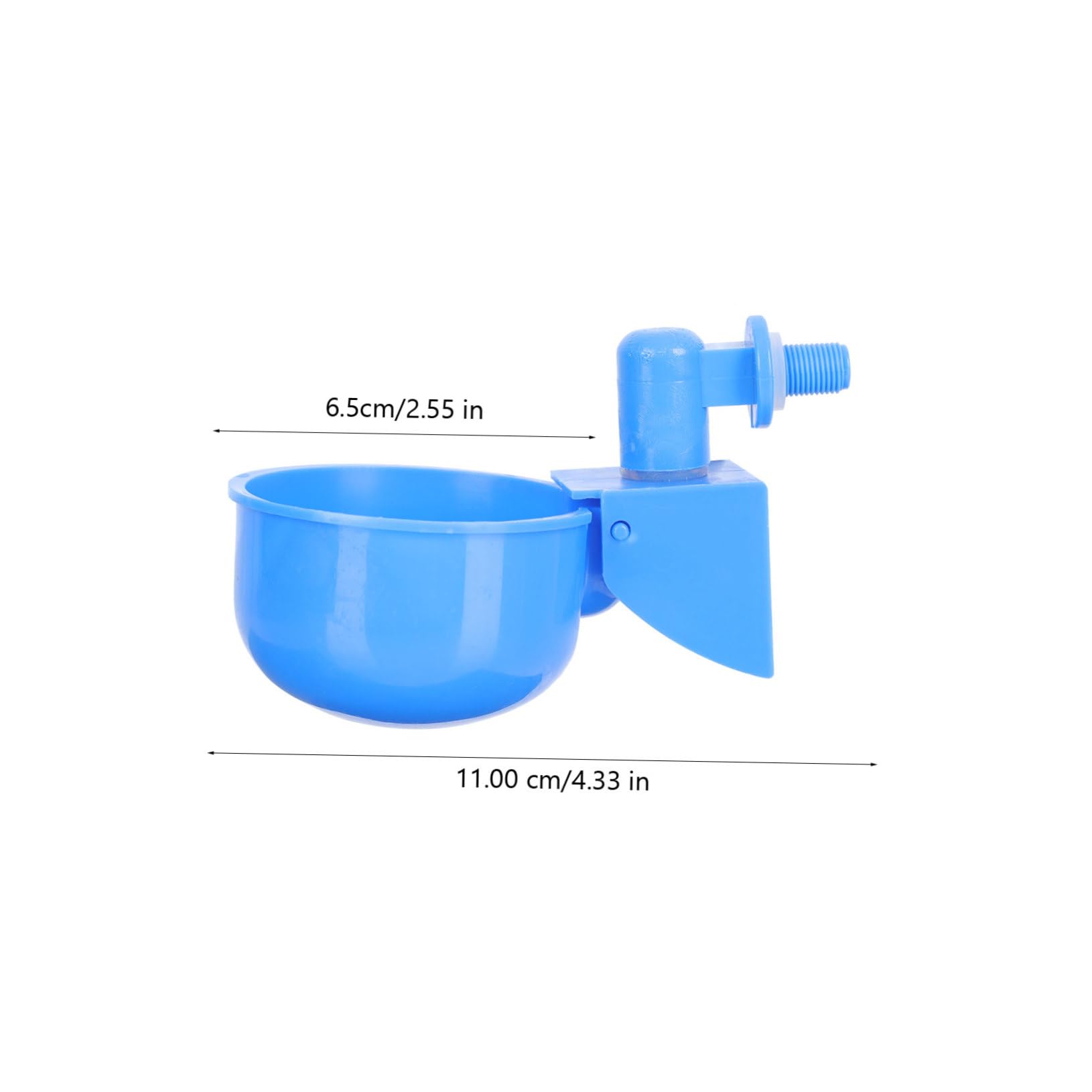 ibasenice Chicken Feeder Pigeon Feeding Bowl Automatic Drinking Fountain Large Duck Water Cup Chicken Watering Farm Supplies