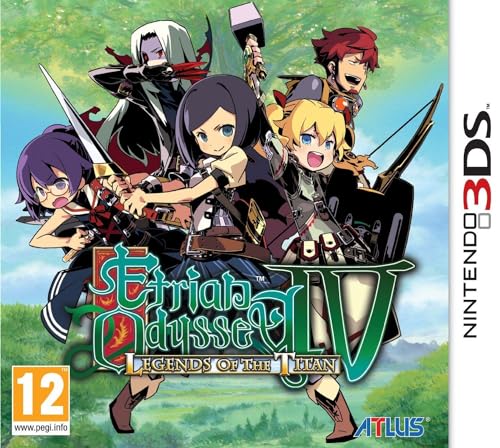 Etrian Odyssey IV Legends of the Titan dungeon crawler 3DS import anglophone
