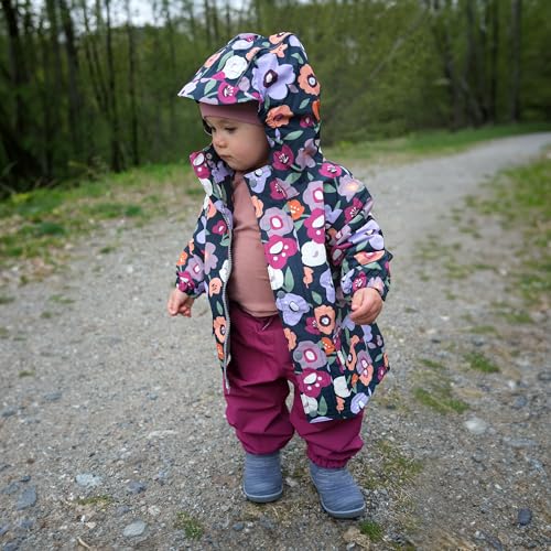 Image of JAN & JUL Waterproof Rain Pants for Girls, Lightweight and Breathable