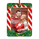 WhatSign Christmas Picture Frame Ornaments - Family Photo Frame Tree Decoration 2024