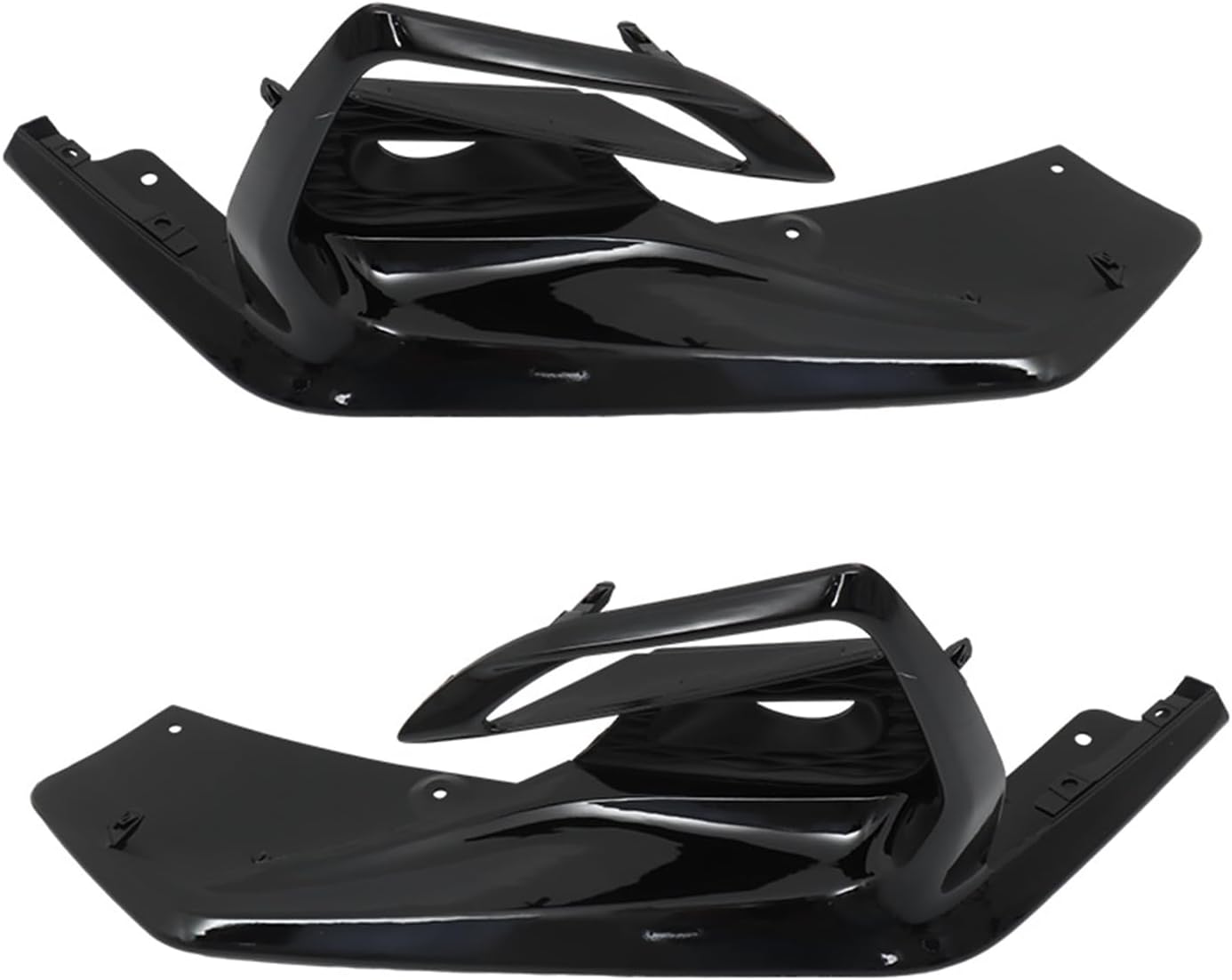 Silscvtt 1 Pair Fog Light Lamp Bezels Cover Assembly Replacement for Infiniti Q50 Sport 2018-2020 Left and Right Side 622566HJ0A