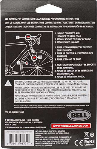 Bell Dashboard 300 Cycling Computer #TOP2