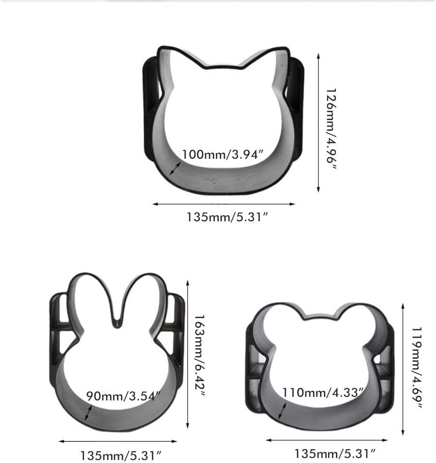 JTLB Animal-Shaped Nonstick Bread Loaf Pan, Cute Cartoon Toast Mold for Fun Baking, Carbon Steel Bakeware for DIY Artisan Bread, Child-Friendly Breakfast Design, Easy Release & Even Heating