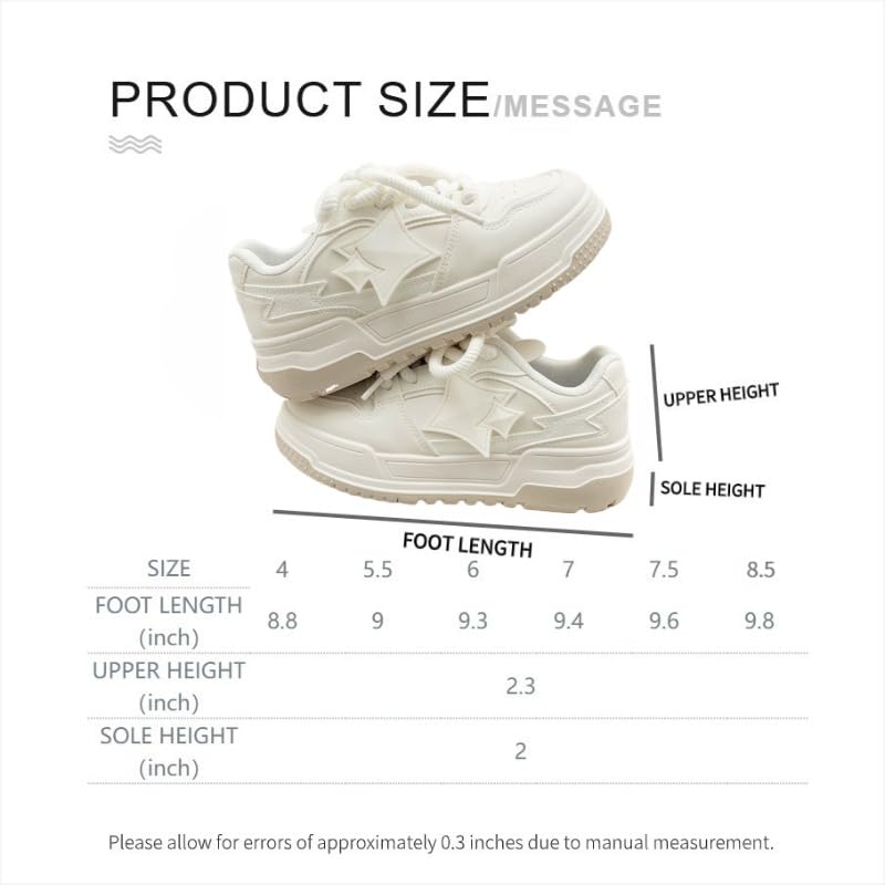 Star Shoes Walking Sneakers for Women Y2k Platform Shoes for Women Spring Summer Vacation3
