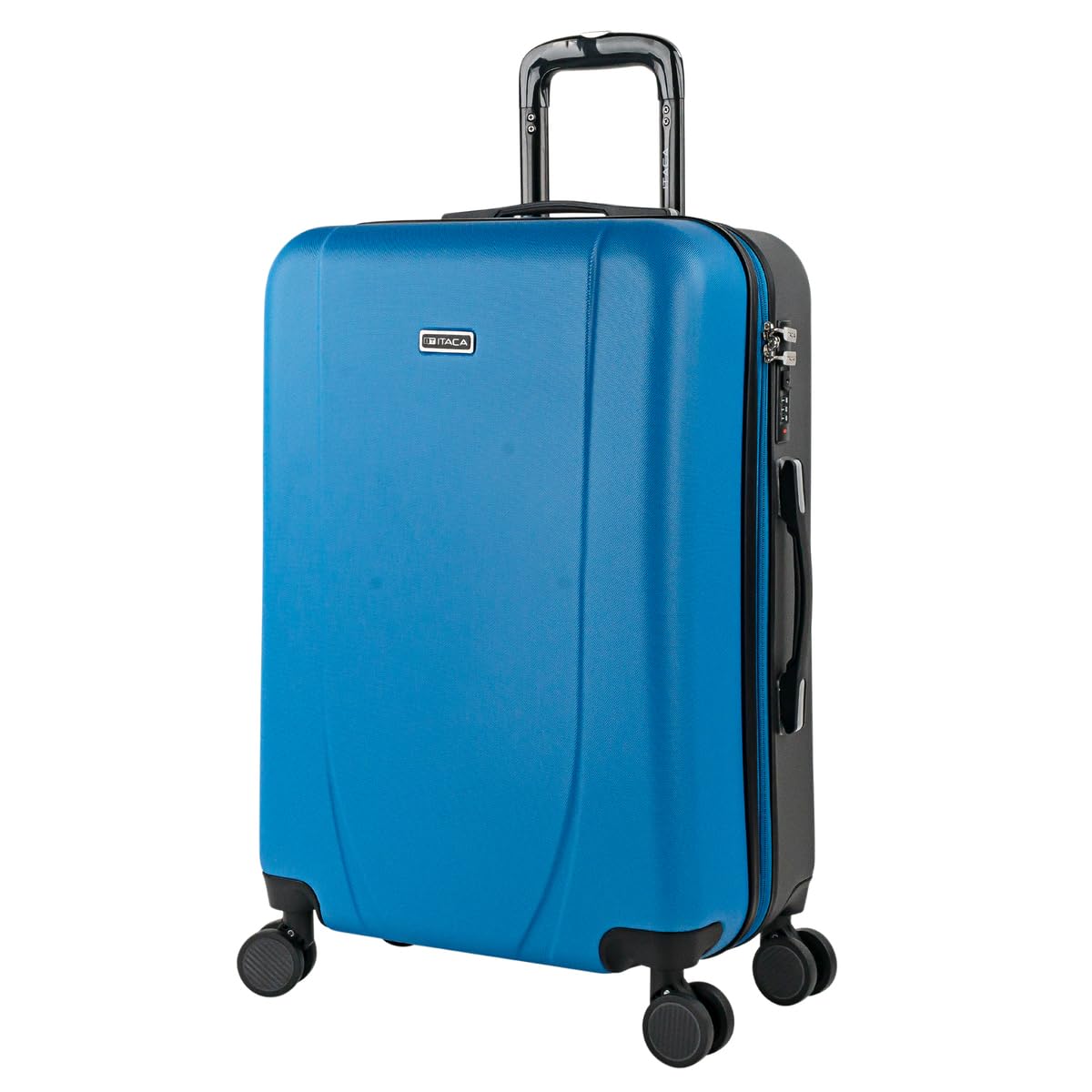 ITACA - Maleta Cabina. Maletas de Viaje Cabina 55x40x20. Maleta de Cabina. Trolley Cabina. Maletas de Cabina, Azul-Antracita