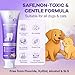 Enzymatic Dog & Cat Toothpaste with Nano-Hydroxyapatite (nHA) – Remineralizing, Plaque & Tartar Control, Fresh Breath – Fluoride-Free, Xylitol-Free, Safe to Swallow – Mild Coconut Chicken 3.52oz