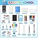 Gilprop 1 Set High School Supplies Kit Back to School Supplies College Bundle Essential Stuff Bulk Stapler Notebook Calculator Backpack Bag Set for Senior Student Teen Classroom