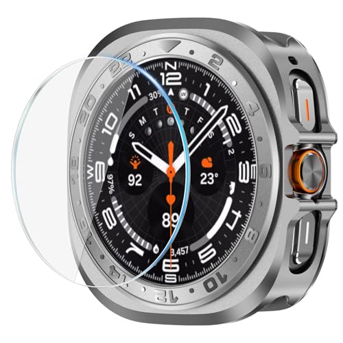 Coque Galaxy Watch Ultra 47mm Amizee bumper métal premium gris