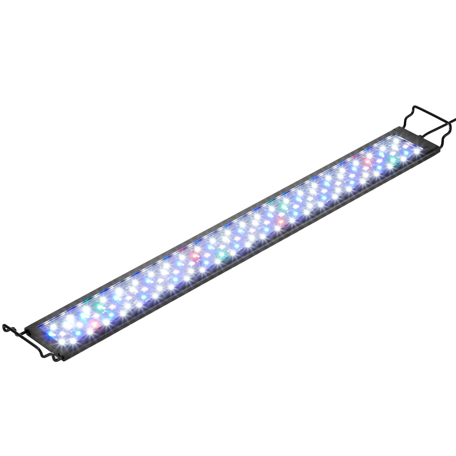 Luce LED Per Acquario VEVOR A Spettro Completo - 24W, Schermo LCD, Timer 24/7, Per Vasche 76-91cm