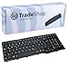 Trade-Shop Tastiera per PC portatile con cornice di ricambio per Fujitsu-Siemens Lifebook AH564 N532 NH532 sostituisce CP575204-001 (tastiera tedesca QWERTZ)