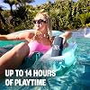 Parlante Bluetooth Portátil JBL Grip, Resistente al Agua, Luz Ambiental - Negro | Hasta 14 Horas de Reproducción, AI Sound Boost, IP68 Resistente al Agua y al Polvo, a Prueba de Caídas, Control por App, Ideal para Exteriores y Viajes 8