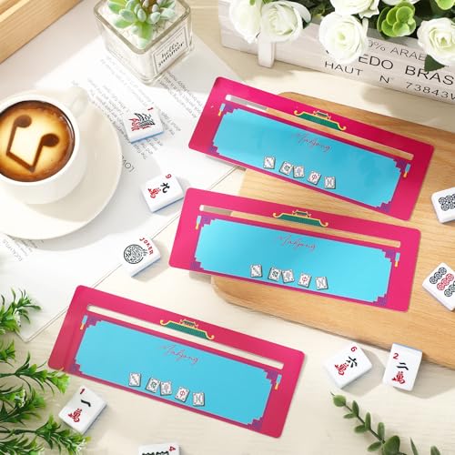 FYSUIMU 4Pcs Mahjong Card Guide Line Finder miniatura 4