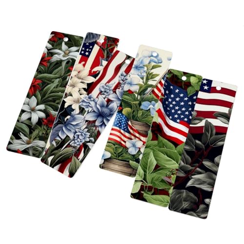 Marque-pages drapeau américain pour enseignant écrivain homme femme fille