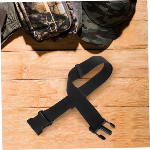 FRCOLOR Unisex Adjustable Stretch Web Belt for Hiking and Outdoor Activities Durable Elastic Design Quick-release Non-metal Buckle Suitable for Travel and Everyday Use4