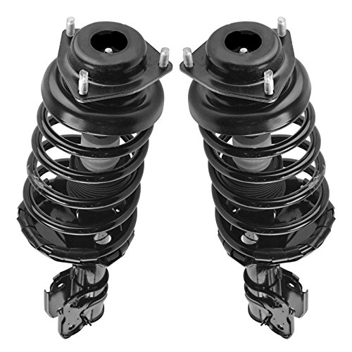 Image of TRQ Front Strut and Spring Assembly Set 2 Piece | For 1997-1999 Infiniti QX4 1996-1999 Nissan Pathfinder