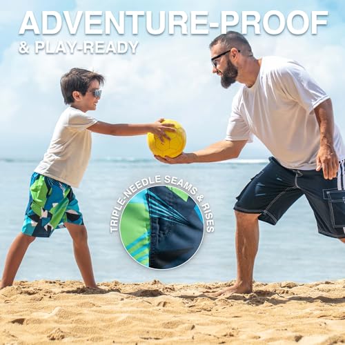 Image of Kanu Surf Boys' Avalon Quick Dry UPF 50+ Beach Swim Trunk