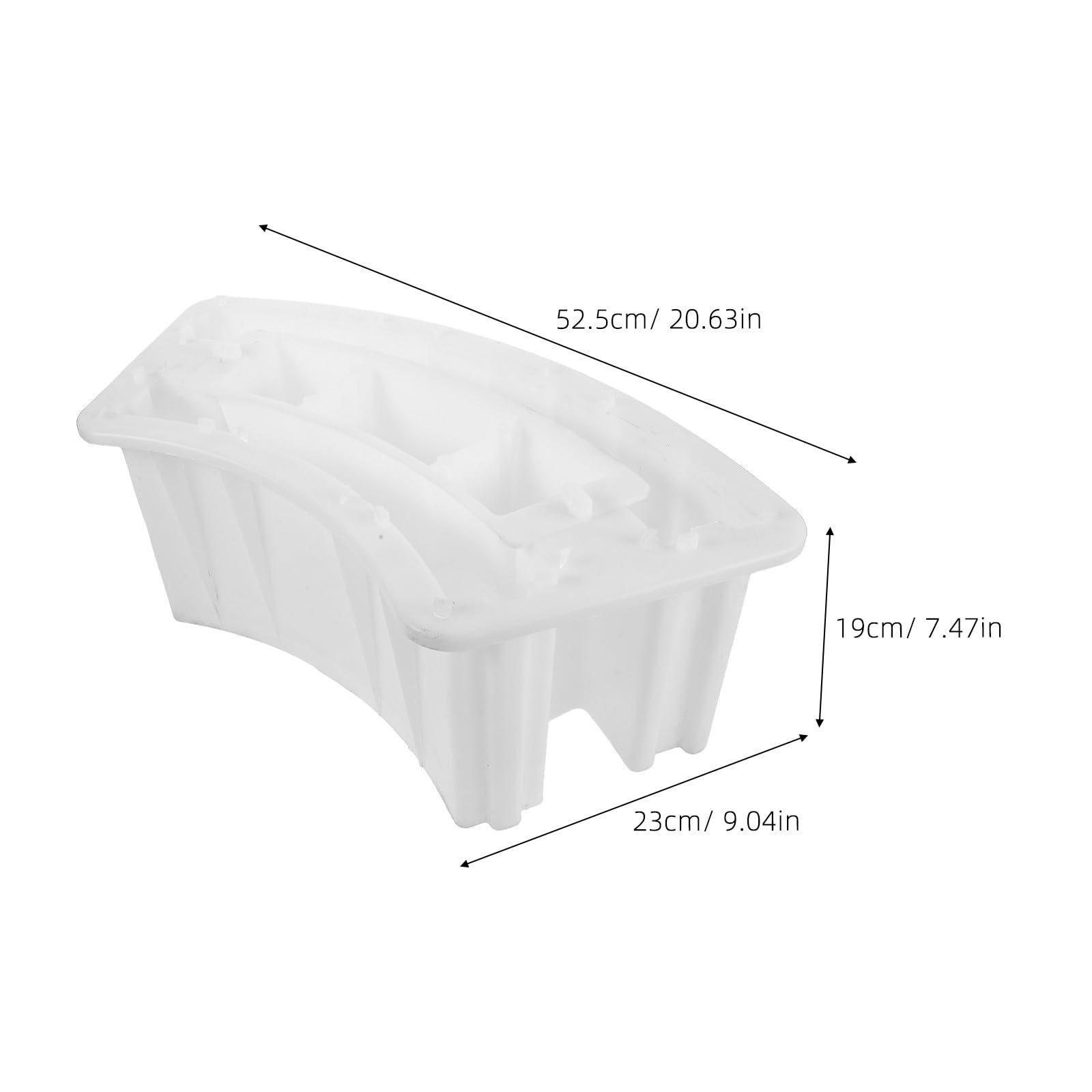 Molde de Plástico para Bloques Huecos de Hormigón, 52,5 CM