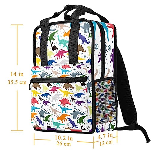 Sacs à dos pour garçons multicolores et cartables enfants dinosaure - 5