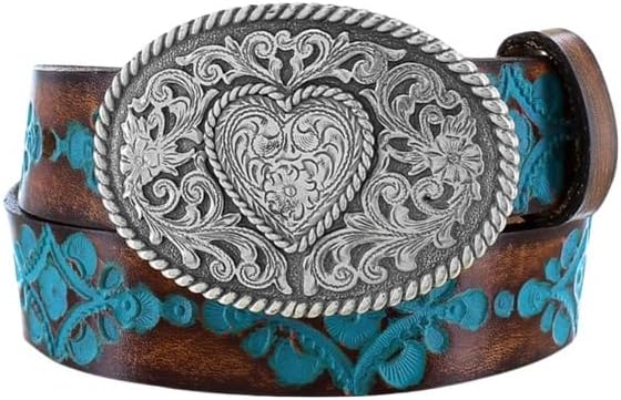 Justin Brown Turquoise Hope Heart - Accessories Belt Kids