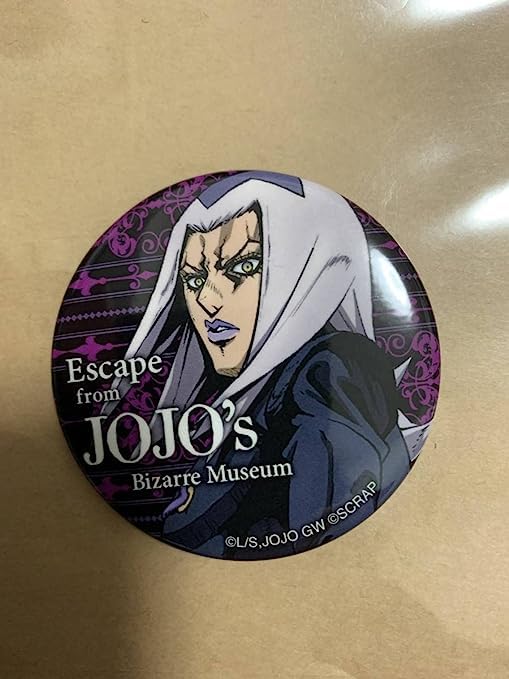 ジョジョ脱出缶バッジジョルノ
