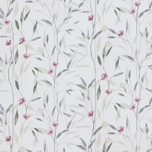 AMIGO Papel pintado Autoadhesivo Removible con Motivos Florales y Botánicos para la Decoración del Hogar 44.5x500cm