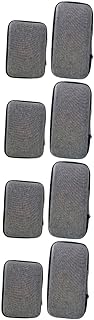 8 Peças Saco De Armazenamento De Fone De Ouvido Fone De Ouvido Microfone Sem Fio Fone De Ouvido Sem Fio Lapela Microfone Carregador Organizador De Cabo Fones De Ouvido Sem Fio