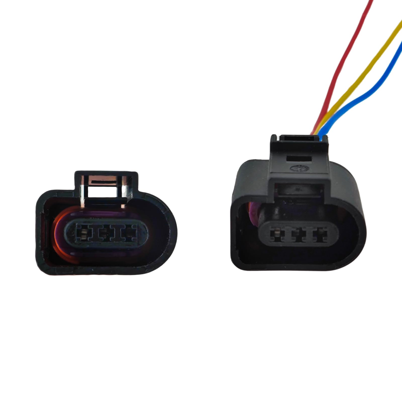 Oil Level Sensor Connector 3 Pin Wiring Harness Compatible with VW Passat B5 Audi A6 A4 Bora Golf Jetta 1J0973703