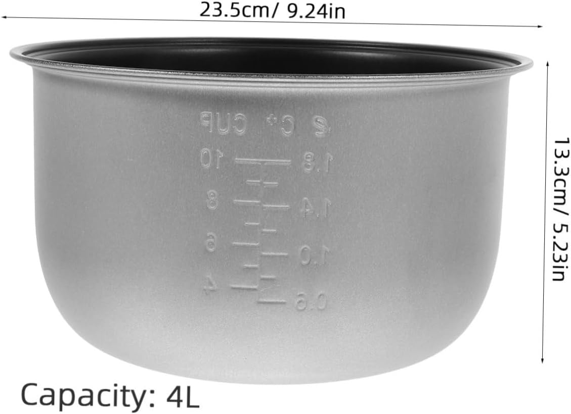 Replacement Pot for Pressure Cooker Original Pressure Cooker Inner Pot Large Capacity