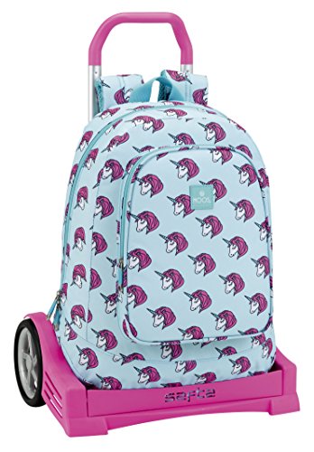 Safta Mochila Espalda Ergonómica Moos Unicorn Con Carro Evolution