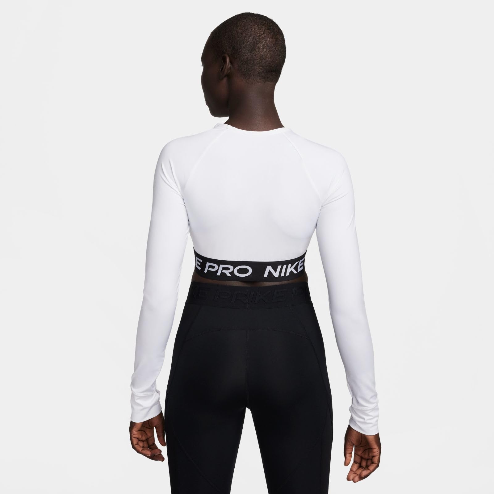 Nike Pro DF 365 Crop LS Top Mujer