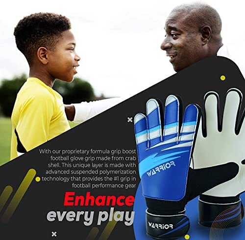 Warrior gears Guanti da portiere per bambini