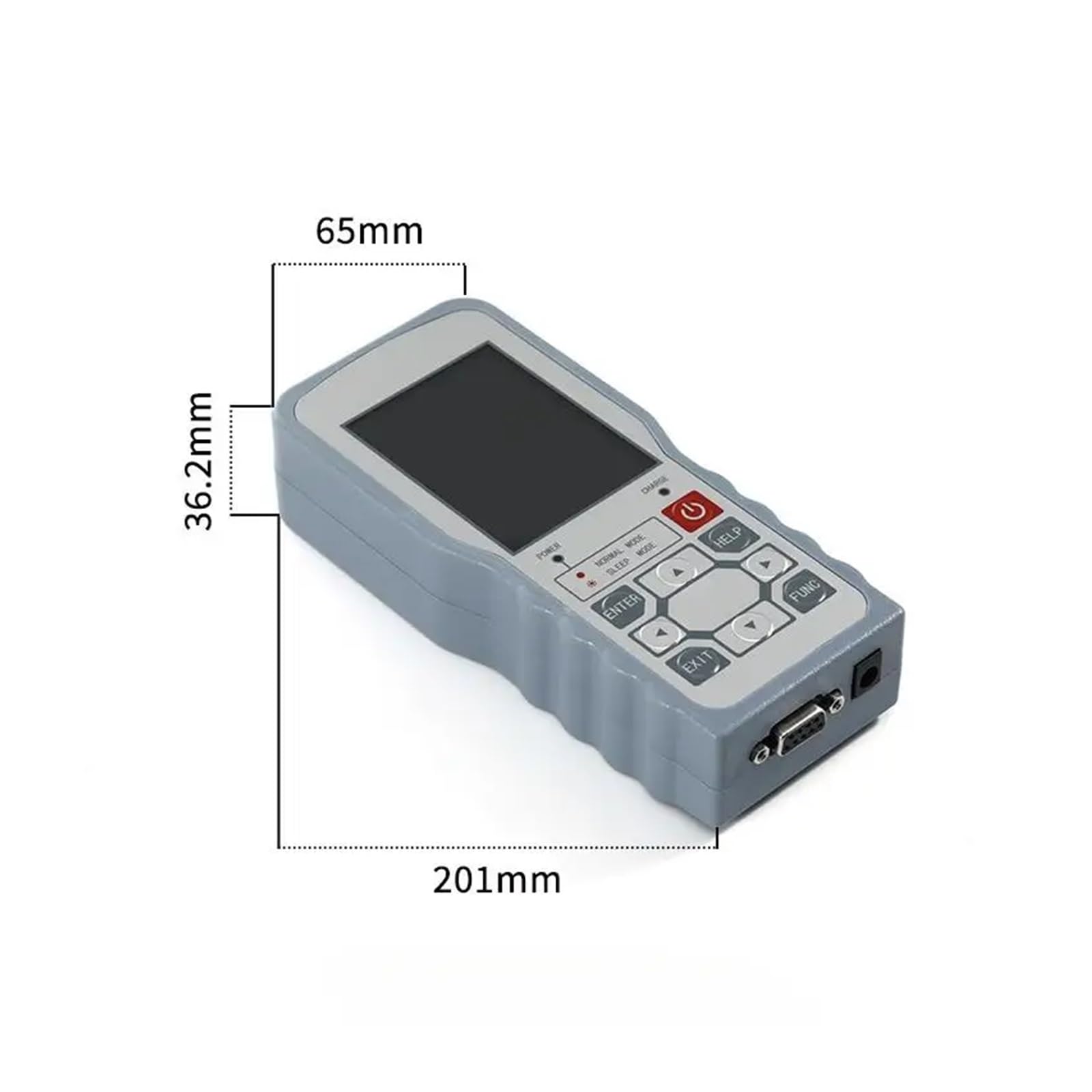 Dinamometro, Dinamometro digitale con misuratore di push-pull e sensore cella carico esterno, modalità co/traccia(Force Gauge-HB9)
