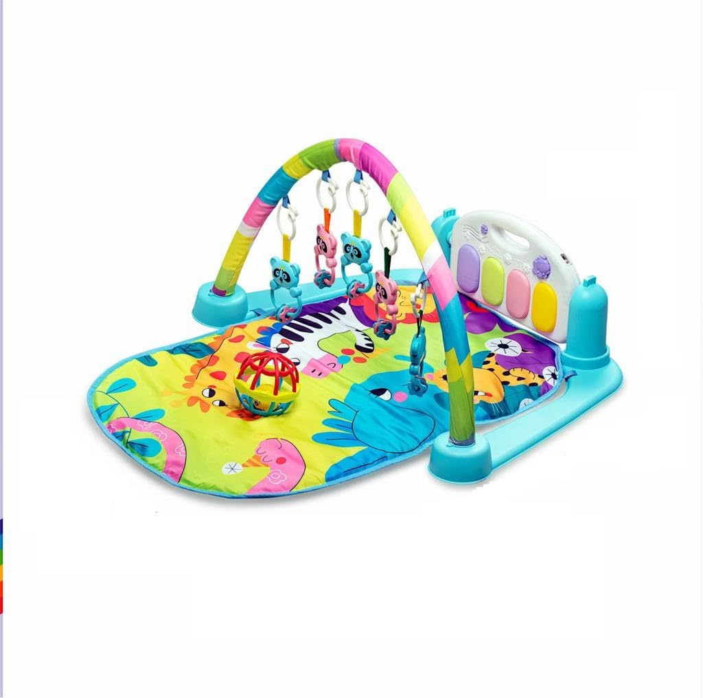PELEDIANSTAR Baby Kick And Play Musical Keyboard Mat Piano Gym And Fitness Rack (Color May Vary) (B09ZKXQMX8) Amazon Price History, Amazon Price Tracker