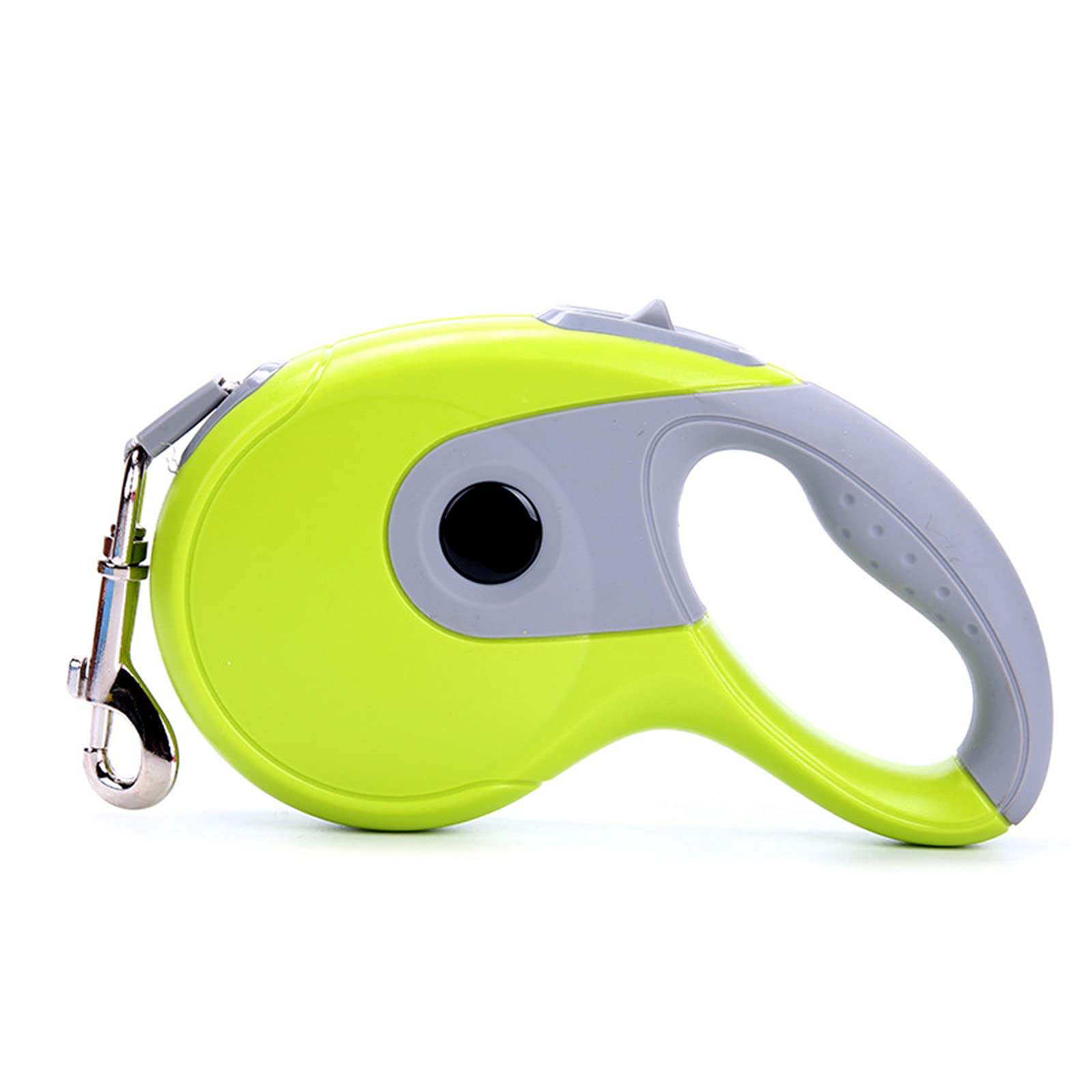 Laisse pour chien enrouleur 5m vert pour promenade en forêt et parc de petits et grands chiens