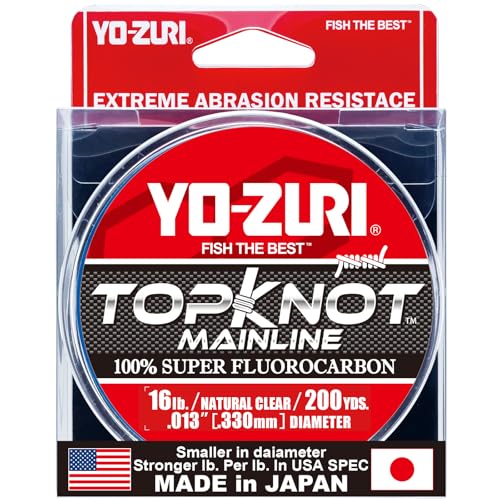 Yo-Zuri Topknot Mainline 1000Yds 16Lbs (0.330mm) Natural Clear